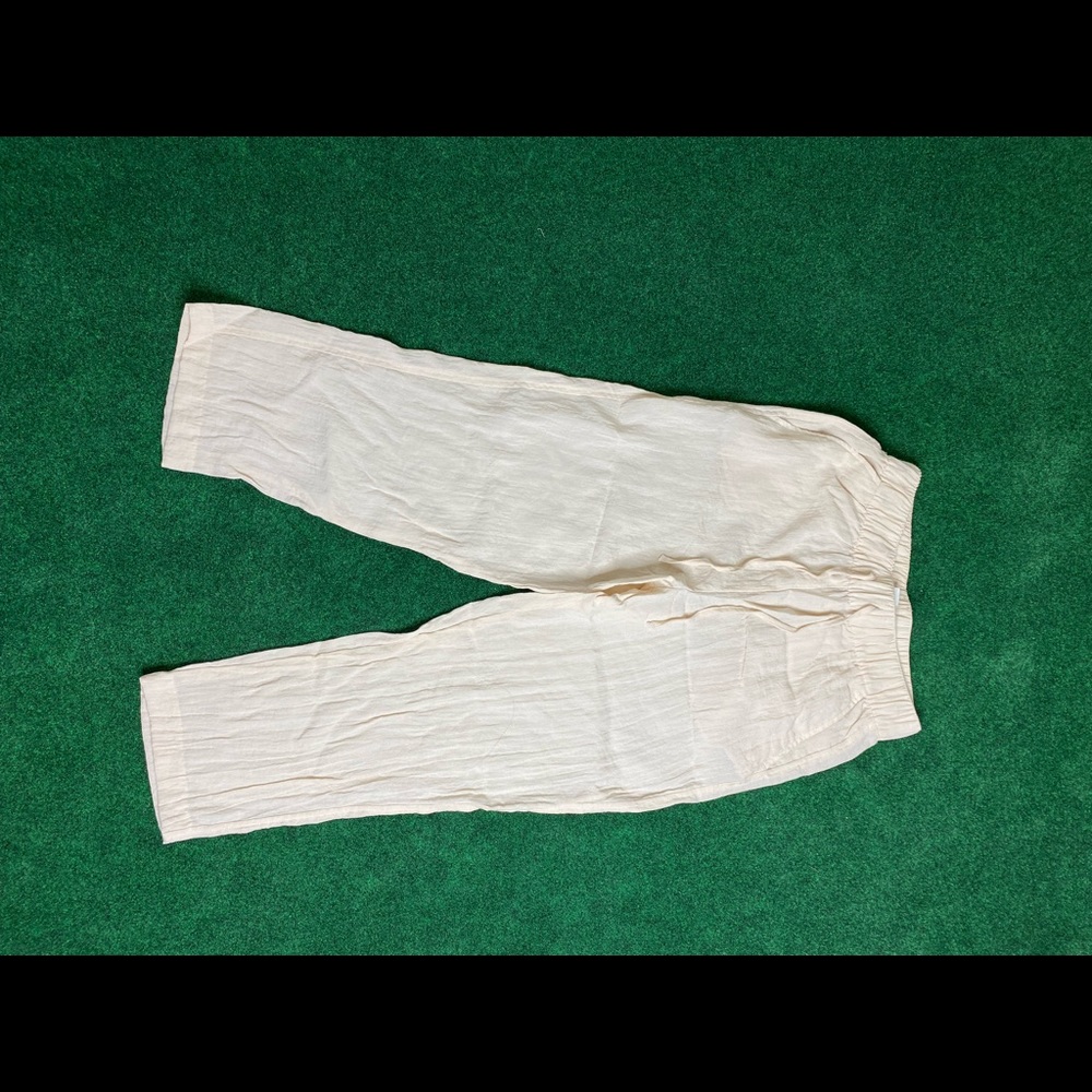 Linen white pants